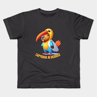 Capybara Pelican Kids T-Shirt